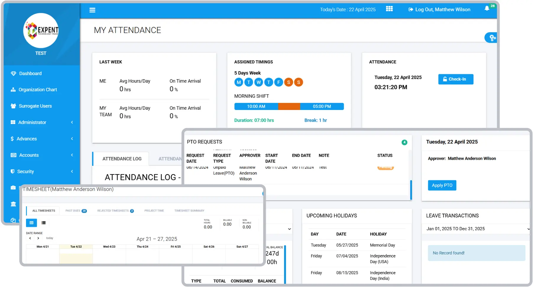Attendance and Time Tracking Image